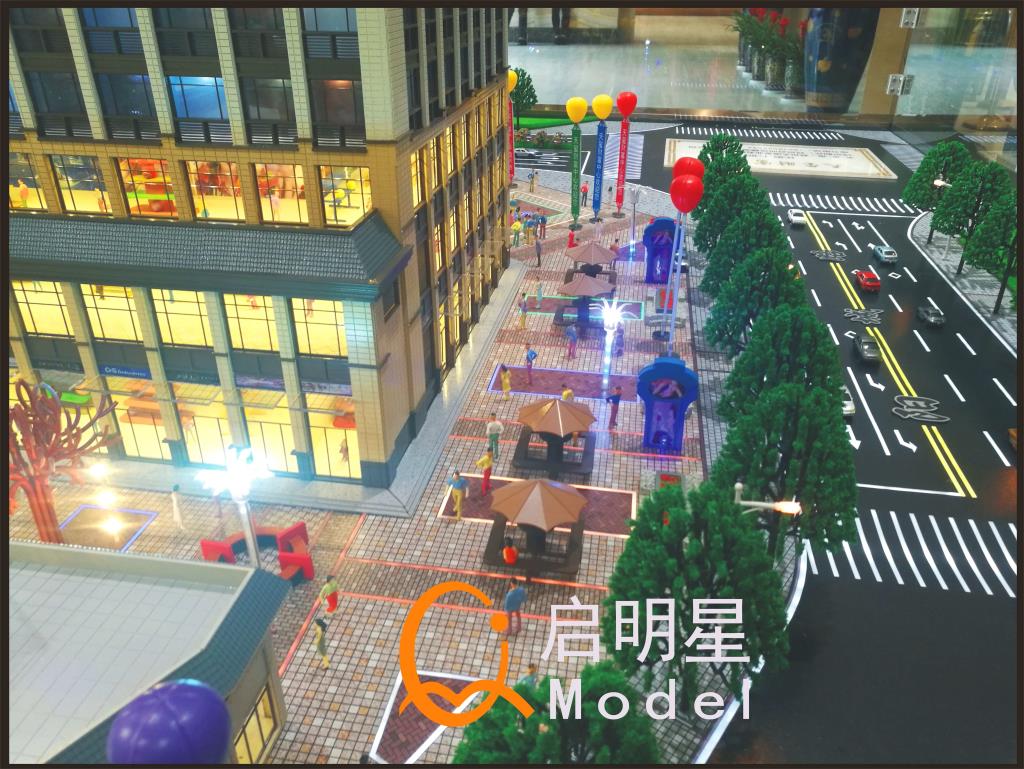 天玺廣場模型